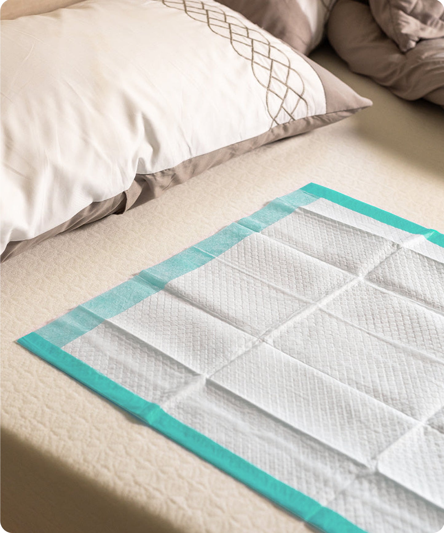 BOKYAN Bed Pads for Incontinence Disposable, 36 x 36 Waterproof Underpads, Maximum Absorbent Unisex Large Chucks Pad, Bed Liners Chux for Adults, Kids and Pets, XXL (50 Count)