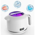 Bokyan Ultrasonic Cleaner for Dentures, Retainers, Aligners, Braces Portable Dental and Jewelry Cleaner with Ultrasonic