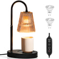 AOLIGO Candle Warmer Lamp, Tabletop with Timer and Dimmer, Adjustable Height, Flame-Free for Home Decor, Gift for Christmas