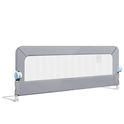 RUPOUN Baby Bed Rail for Toddlers, Swing Down Kids Bed Guard, Safe and Adjustable, Full Beds