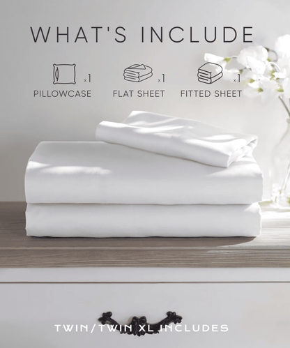 YGXNEWER Twin Sheet Set - Soft Breathable Microfiber Bedding Sheets 3 Piece, Deep Pocket up to 16"