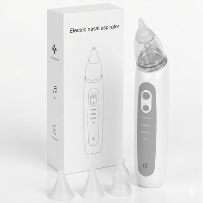 ZNQPLF Nose Sucker for Baby, Nasal Aspirator for Baby, Electric Nose Suction for Baby, Baby Nose Sucker, White