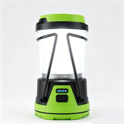 OHHANI Camping Lantern 2000LM 4000mAh Rechargeable Camping Lights with 4 Light Modes for Power Outages, Hiking, Fishing, Tents, Home