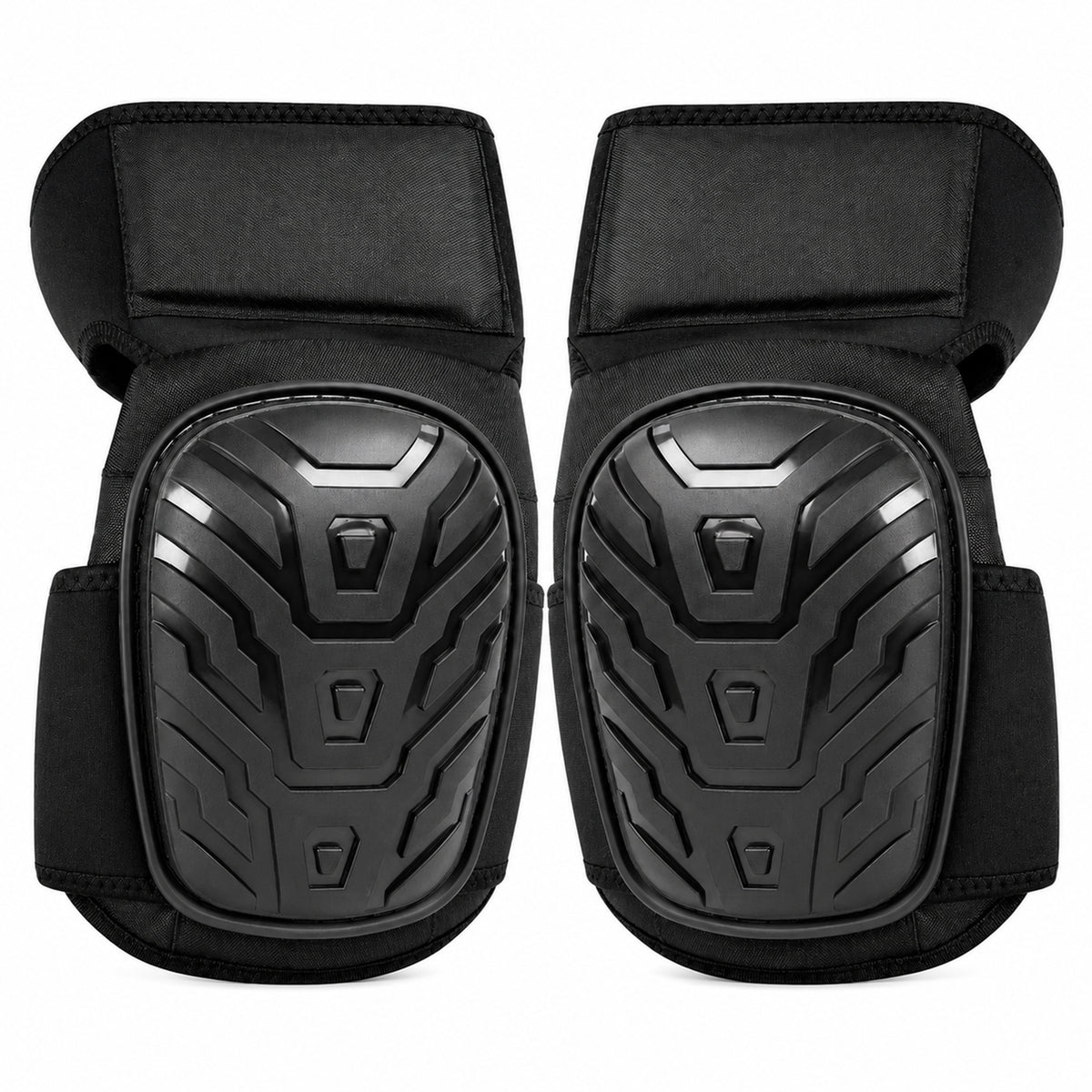 OHHANI Work Knee Pads, Heavy-Duty Foam Silicone Cushion, Adjustable Nylon Velcro Straps for Gardening, Tile Installation and Household Cleaning