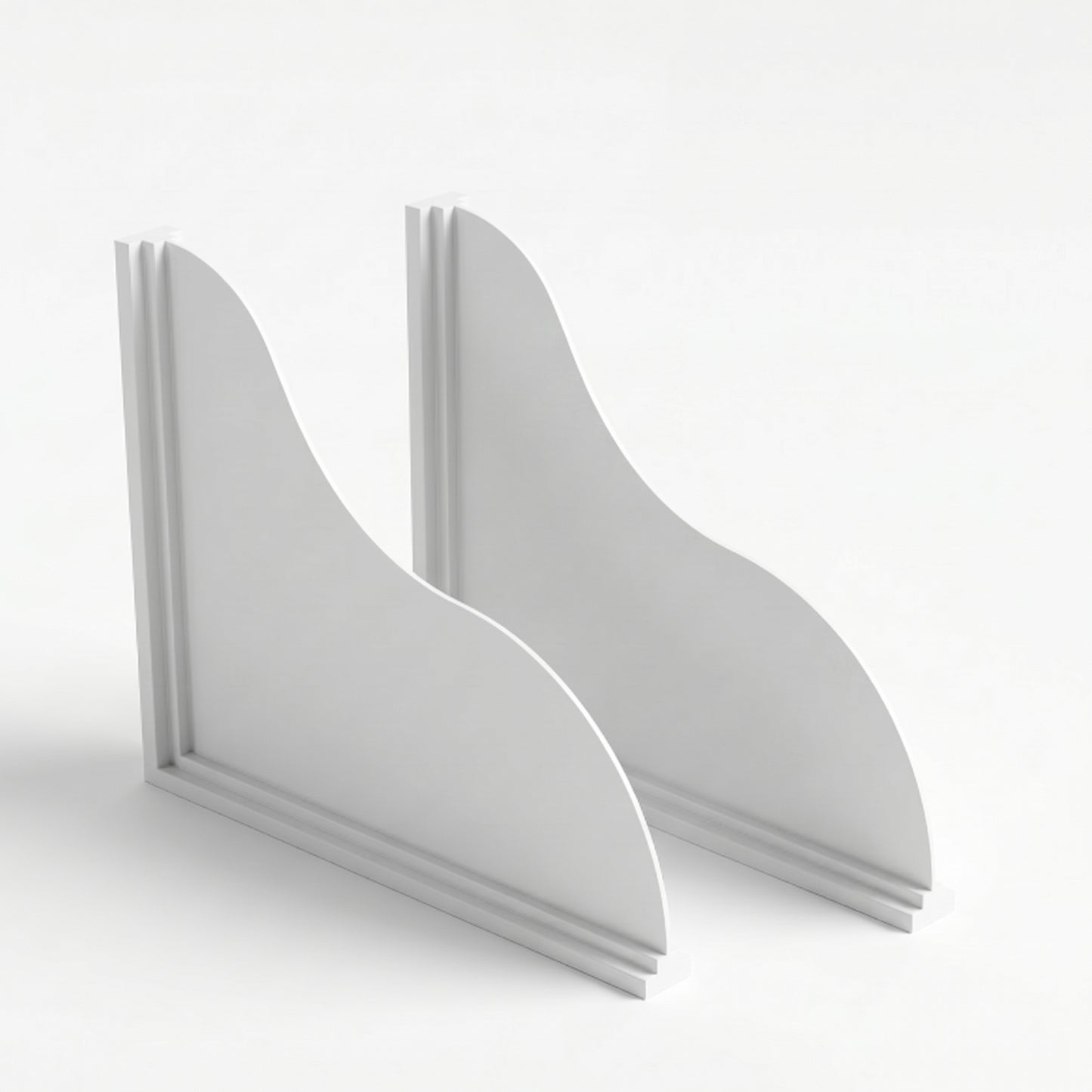 LZSDS 2 Pack Silicone Splash Guard for Bathtub, 8.66 Inch Adhesive Shower Water Deflector with Strong Hold