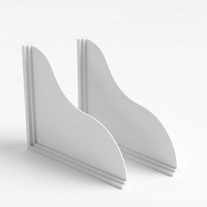LZSDS 2 Pack Silicone Splash Guard for Bathtub, 8.66 Inch Adhesive Shower Water Deflector with Strong Hold