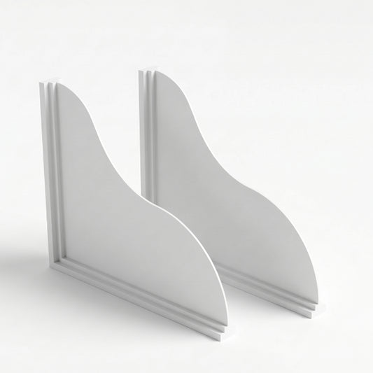 LZSDS 2 Pack Silicone Splash Guard for Bathtub, 8.66 Inch Adhesive Shower Water Deflector with Strong Hold