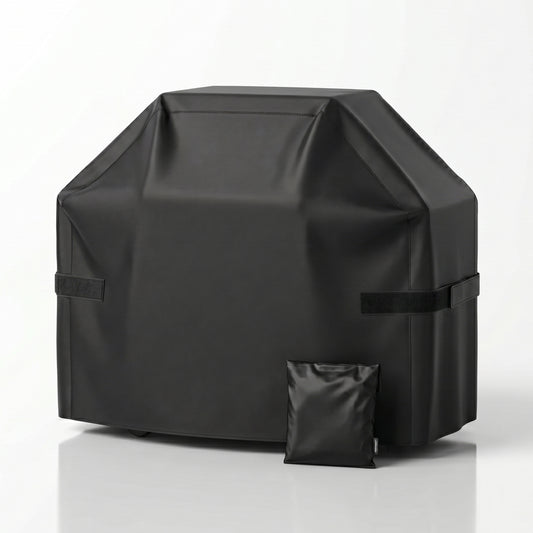 OHHANI Grill Covers, 58"W x 24"D x 46"H Outdoor, 210D Oxford with Adjustable Drawstring & Storage Bag, UV Protect, for BBQ