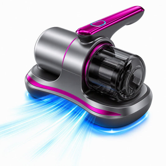 FVSA Mattress Vacuum Cleaner with UV Sanitizing & 8000Pa Suction, Cordless Handheld Bed Vac for Dust Mites, Pet Hair on Sofa, Couch, Fabric