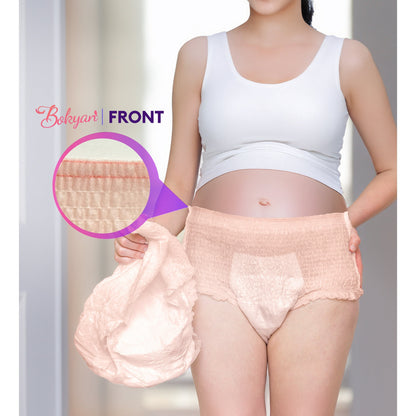 Bokyan Adult Incontinence Underwear for Women,Postpartum Bladder Leak Underwear,Disposable,L,36 Ct