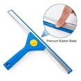 FVSA Window Cleaning Kit, Squeegee for Window Cleaning with 78.7" Extendable Stainless Steel Pole, Shower Squeegee for Glass Doors, Mirror, Tile, Car Windshield, Blue