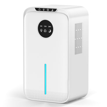 OHHANI Dehumidifier with 85 OZ Large Capacity, Designed for 270 Sq.Ft, Touch Control, Timer and Auto Shut-Off, 90°F & 80%RH, Suitable for Bedrooms Basements and Garages