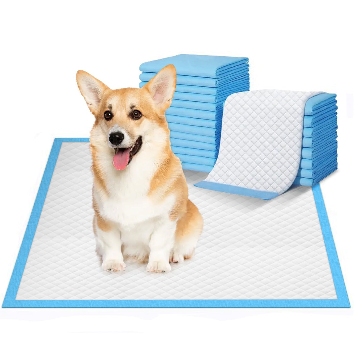 Tolobeve Training Pads, Dog & Puppy Pads,S, 13x18 in,100 Count,Disposable Dog Pee Pads