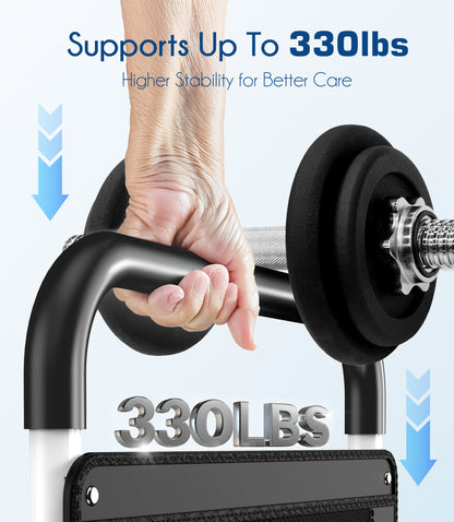 BOKYAN Bed Assist Rail for Seniors, for Elderly Adults Adjustable Safety Guard, with Storage Bag and Fixing Strap