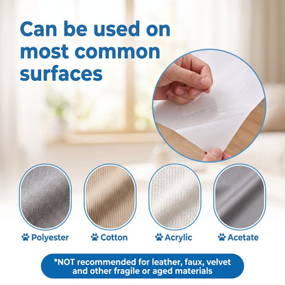 Tolobeve Clear Cat Scratch Furniture Protector Tape, Anti-Scratch Couch Deterrent with 30 Pins