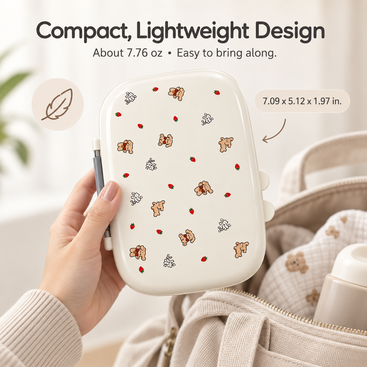 ZNQPLF Travel Baby Bottle Brush Set, 6-in-1 Portable Cleaning Kit with Foldable Drying Rack, Nipple Brush and Straw Brush, Gray