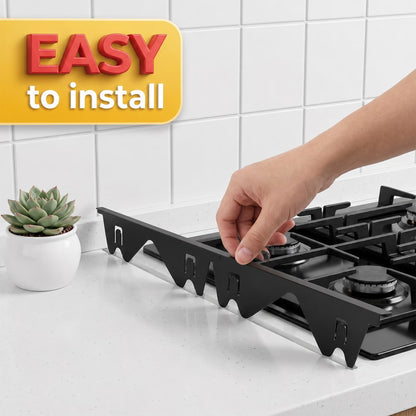LZSDS Stove Gap Covers 2 Pack Stainless Steel, Telescoping Range Gap Filler 13.8-27.5 in Heat Resistant for Kitchen Oven