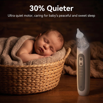 ZNQPLF Nose Sucker for Baby, Nasal Aspirator for Baby, Electric Nose Suction for Baby, Baby Nose Sucker, White
