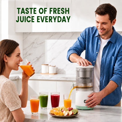 Suodoka Usb Rechargeable Citrus Juicer, Cordless One-Touch Detachable Machine for Lemon Orange, Easy to Clean