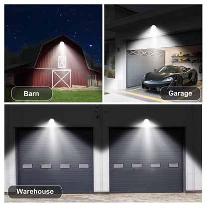 OHHANI LED Barn Light, 120W Outdoor Dusk to Dawn Security Light, 20000LM Daylight Waterproof for Yard