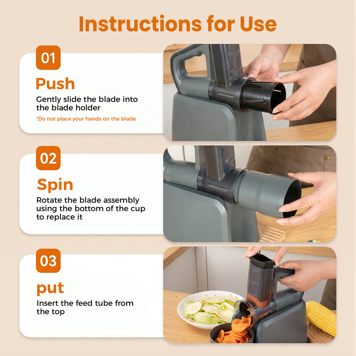 M Buder Electric Cheese Grater, 5 Blades Electric Grater for Home Kitchen, One-Touch Control Electric Cheese Shredder , Mandoline Slicer, Battery Digital Display, Gray