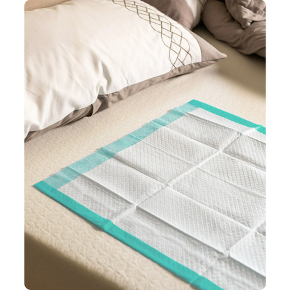 BOKYAN Bed Pads for Incontinence Disposable 23 x 36, 30 Count Waterproof Underpads, Maximum Absorbent Unisex Large Chucks Pad, Bed Liners Chux for Adults, Kids and Pets
