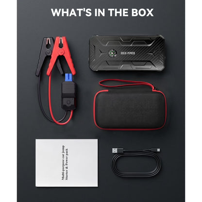 MORSUMA Car Jump Starter, 1500A Peak 12V Battery Booster for Up to 6.0L Gas and 4.0L Diesel Engines