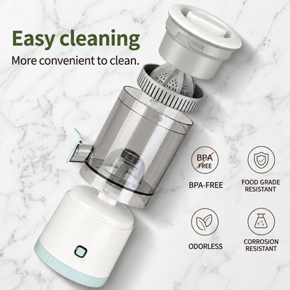 Suodoka Usb Rechargeable Citrus Juicer, Cordless One-Touch Detachable Machine for Lemon Orange, Easy to Clean