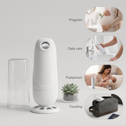 LZSDS Portable Bidet Electric 3 Mode, Travel Bidet with 11 Hole Nozzle Type C Rechargeable for Personal Hygiene