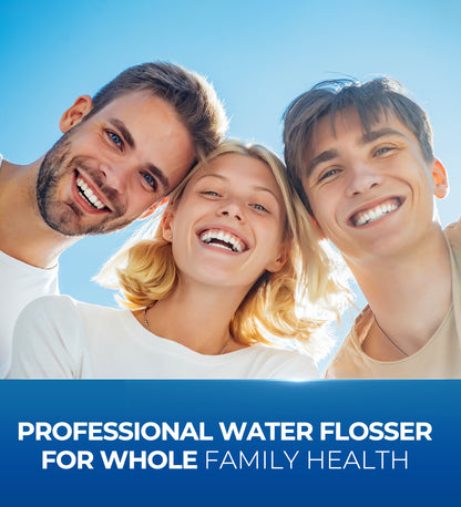 Bokyan Water Flosser for Teeth, cordless 200 ML Portable Electric Flossing Cleaner Rechargeable , Water Picks for Dental Hygiene