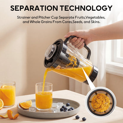 Casualife Countertop Blender Food Processor Combo, 6 in 1 Kitchen Electric Blender/Grinder/Chopper,New
