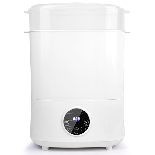 Granlass Bottle Sterilizer and Dryer, Electric Steam with Baby Bottle Warmer, Food Prep