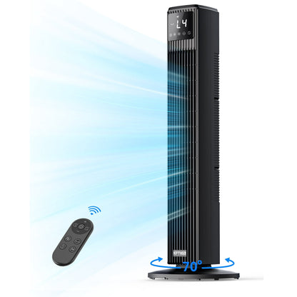 NFTIGB Tower Fans for Home, 36" Oscillating Floor Fan with Remote, 4 Speed 4 Modes,12H Timer,New