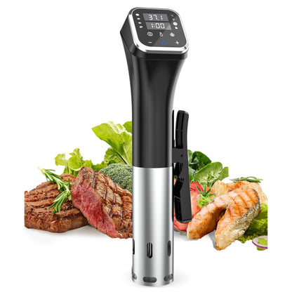 Casualife Sous Vide Precision Cooker, 1100W Immersion Circulator with Digital Touchscreen and Accurate Temperature Control