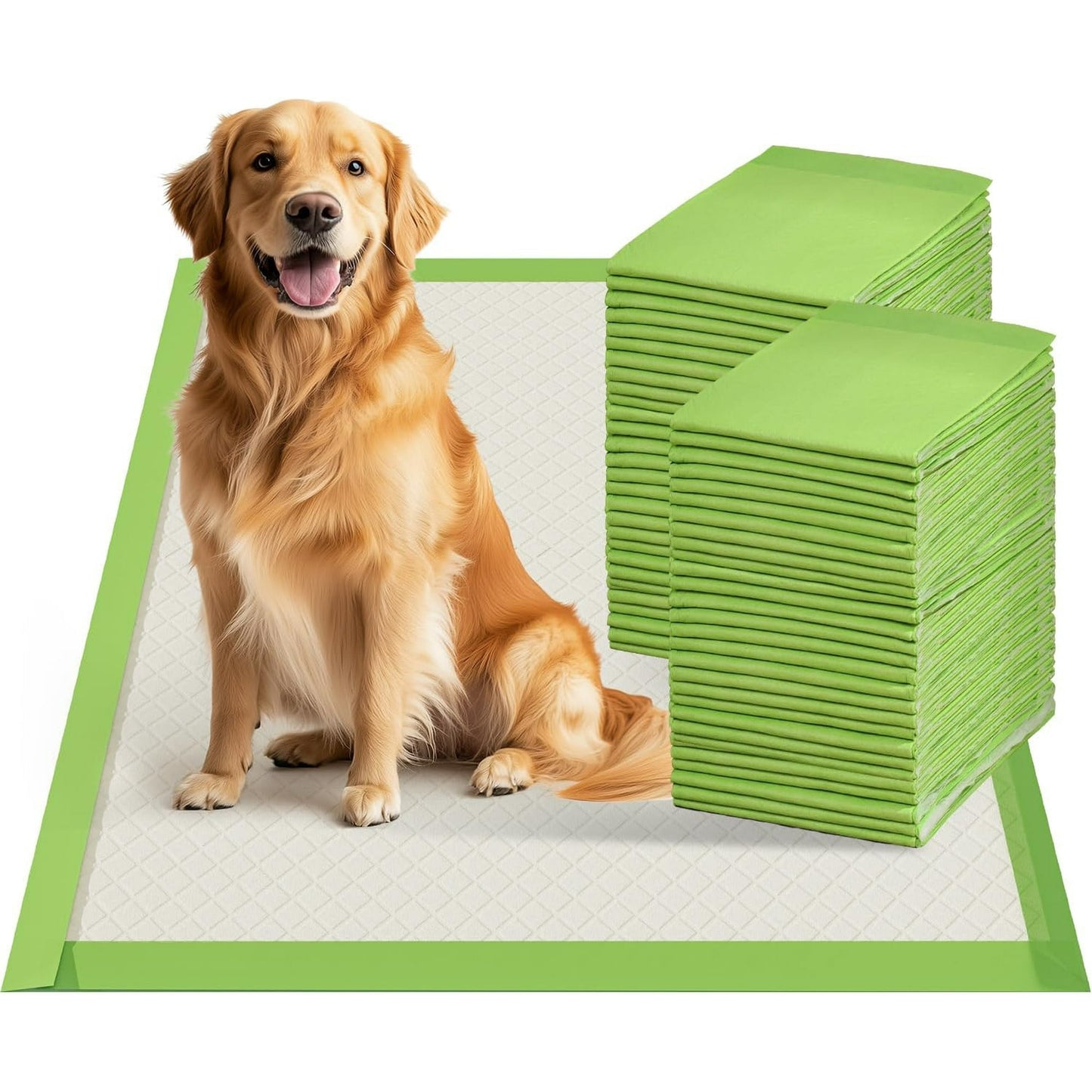 WEENEED 50-Count Heavy Duty Pet Training Pads, Super Absorbent Leak-Proof Pee Pads for Dogs and Puppies, XX-Large 22x22 Inches