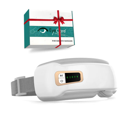 BOKYAN Eye Massager with Air Compression for Eye Relax Care, Heated Eye Mask with Bluetooth Music, Fathers Day Birthday Gifts for Mom Dad Women Men