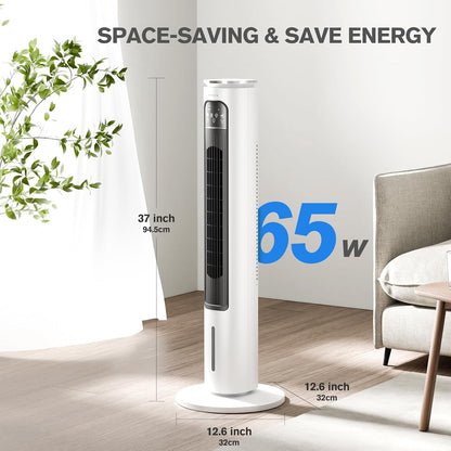 39inch Digital 3 Speed High Velocity Tower Fan w/Remote Control