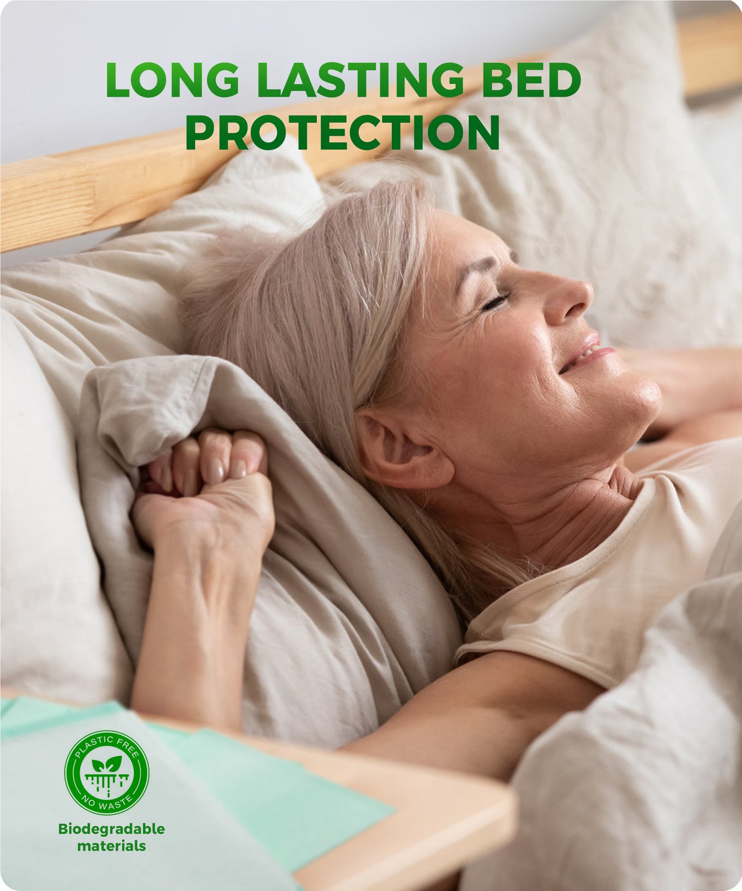 BOKYAN Bed Pads for Incontinence Disposable, 36 x 36 Waterproof Underpads, Maximum Absorbent Unisex Large Chucks Pad, Bed Liners Chux for Adults, Kids and Pets, XXL (50 Count)