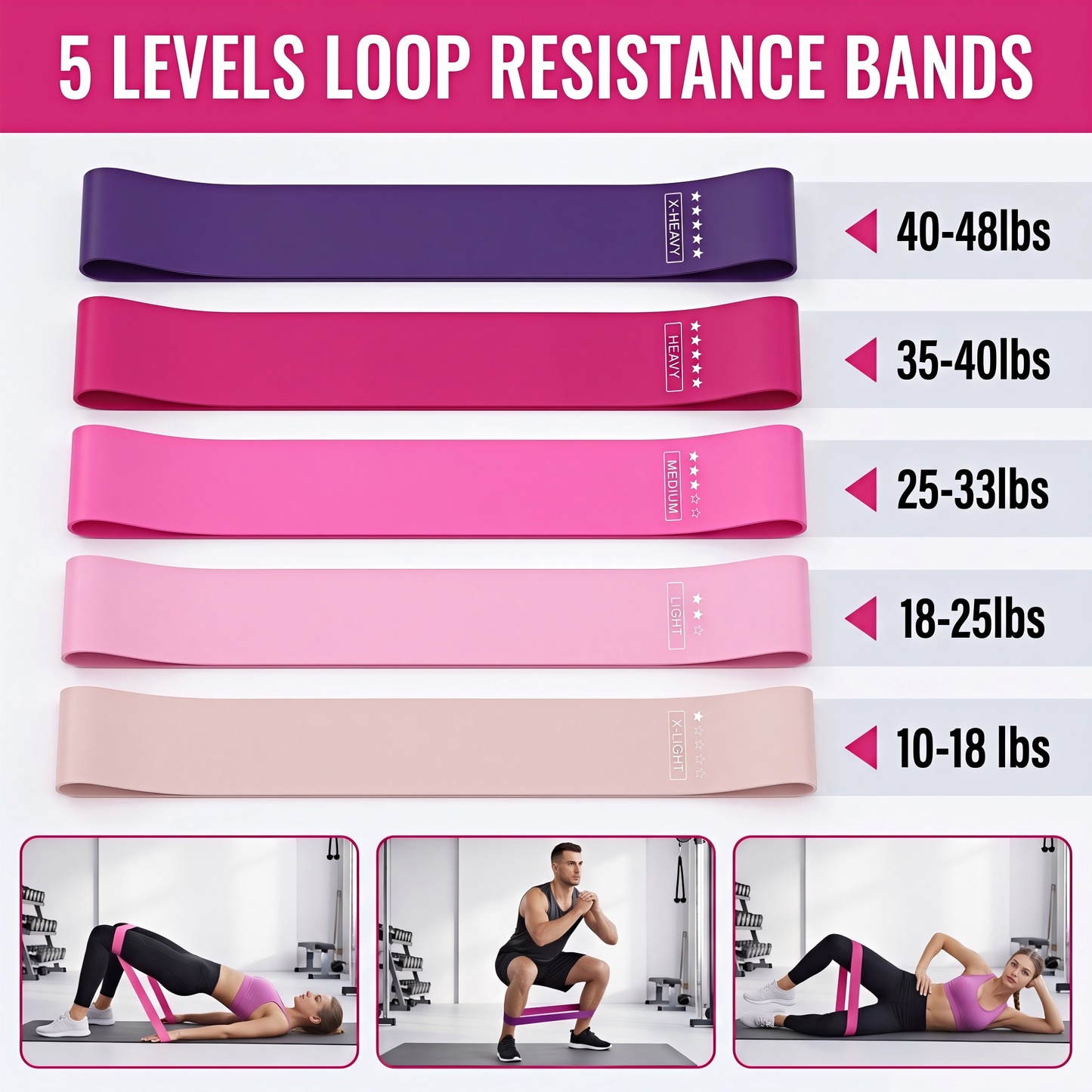 Feeray 14-Piece Pilates Equipment Kit for Women,Home Workout Set with Ring, Mini Ball, Sliders & Resistance Bands for Home Workouts